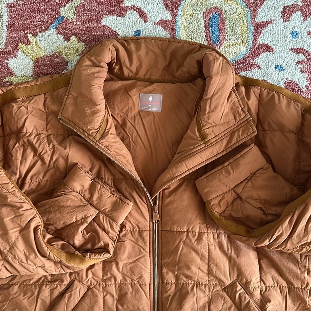 Fp movement orange brown coat. Xl great shape. - Picture 2 of 4